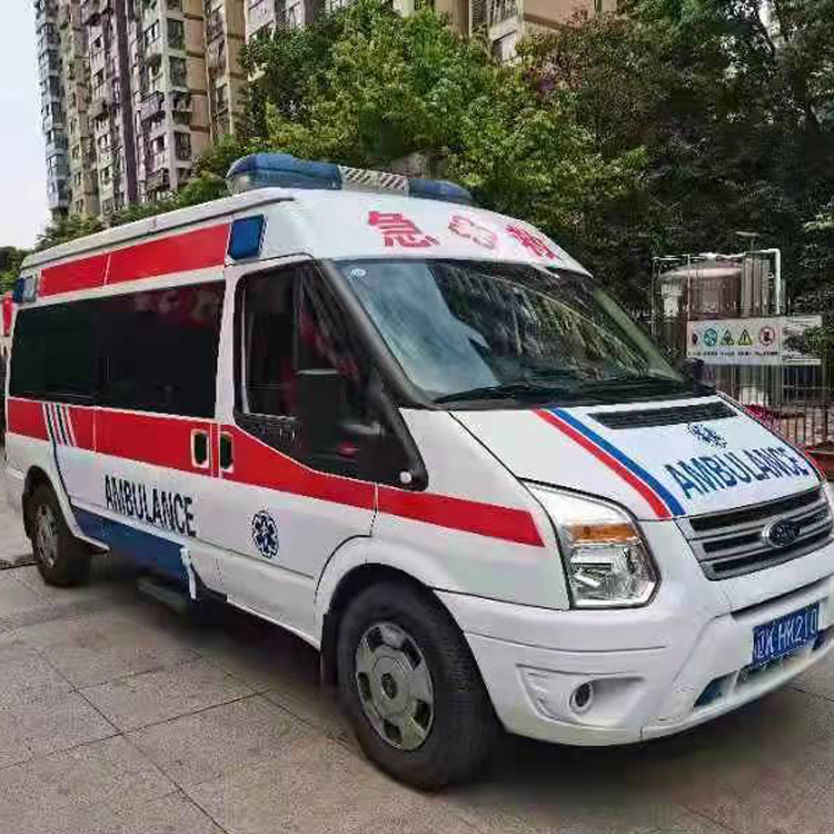 黄梅长途救护车护送病人返乡
